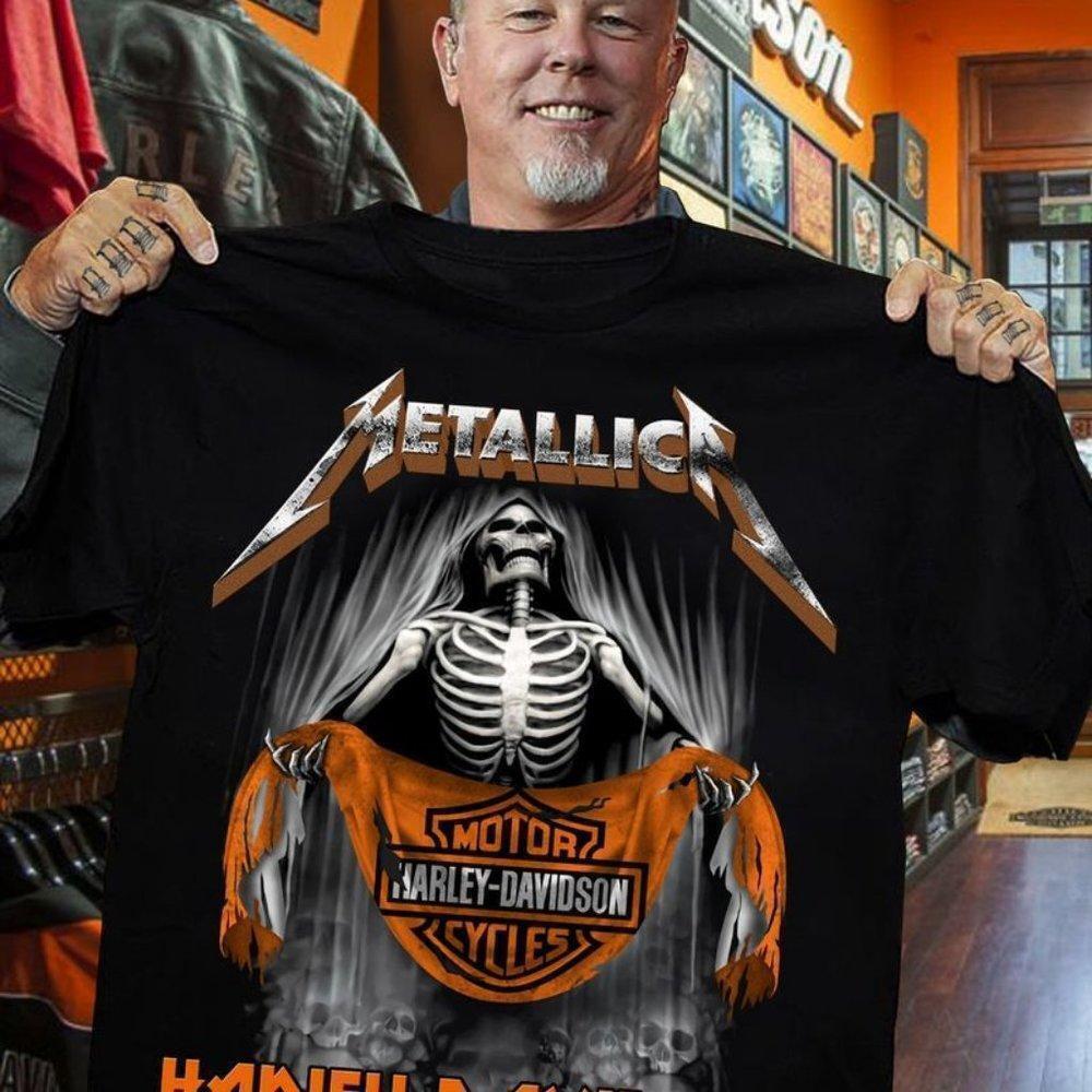 Harley Davidson Metallica Graphics Unisex Shirt